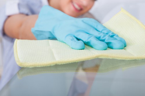 Deep cleaning of fabric chairs and seating in N1
