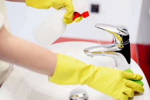 Regular domestic cleaning in a North London N1 property