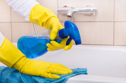 Recycling-separated materials showing Carpetcleaning N1 sustainability practices