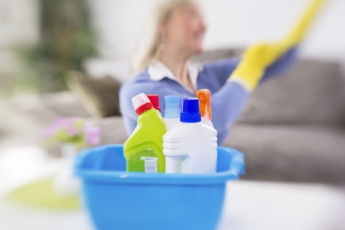 End of tenancy cleaning for a local N1 apartment