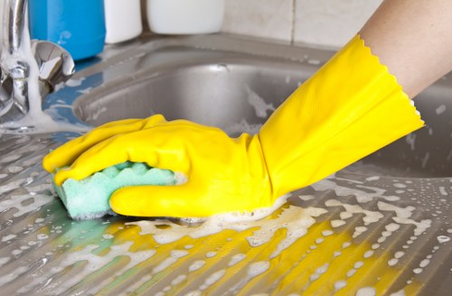 Deep oven cleaning for a North London home kitchen